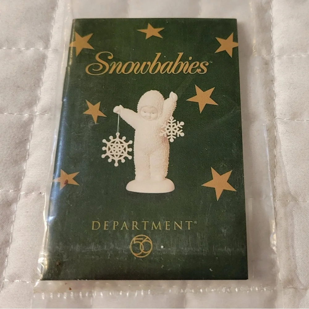 VTG Dept. 56 Snowbabies I Have Lots To Give Penguin Gifts Presents Christmas Fun